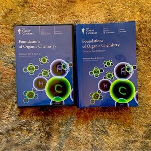 NEW The Great Courses FOUNDATIONS OF ORGANIC CHEMISTRY Book/DVD Course Guidebook
